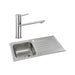Abode Connekt 1 Bowel Inset Stainless Steel Sink & Tap Pack Additional Image - 12