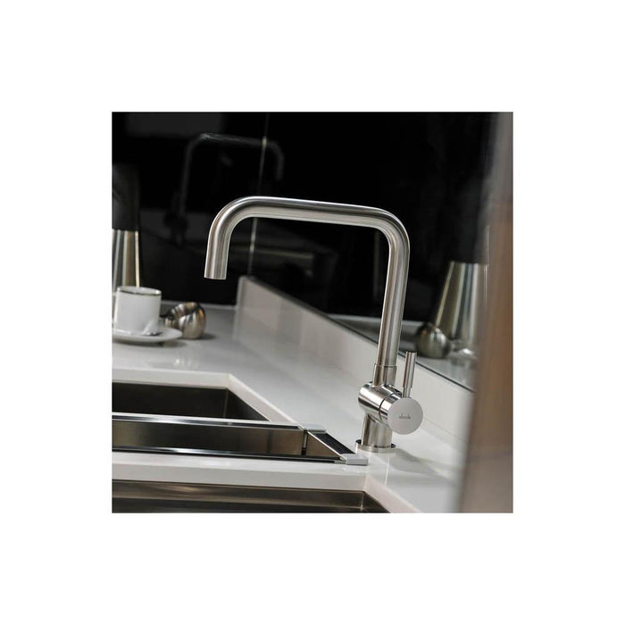Abode Propus Single Lever Mixer Tap - Stainless Steel Additional Image - 1