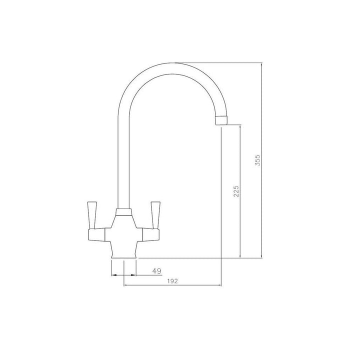 Abode Xcite 1 Bowel Inset Black Metallic Sink & Tap Pack Additional Image - 16