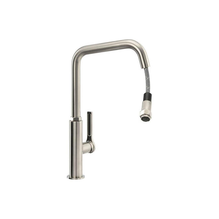 Abode Hex Single Lever Mixer Tap with Pull Out Additional Image - 1