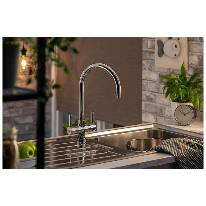 Abode Zest Monobloc Pull-Out Mixer Tap Additional Image - 2