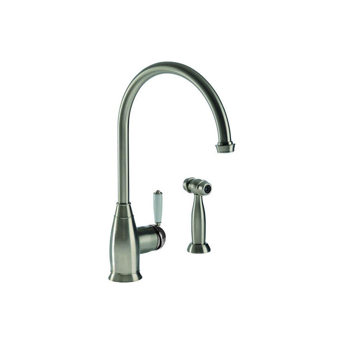 Abode Astbury Single Lever Mixer Tap with Handspray Additional Image - 1