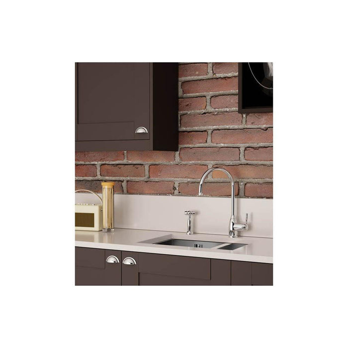 Abode Brompton Single Lever Mixer Tap with Handspray Additional Image - 1
