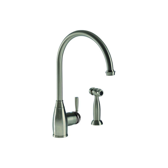 Abode Brompton Single Lever Mixer Tap with Handspray Additional Image - 2