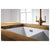 Abode Sandon 1.5 Bowl White Ceramic Undermount/Inset Kitchen Sink Additional Image - 2