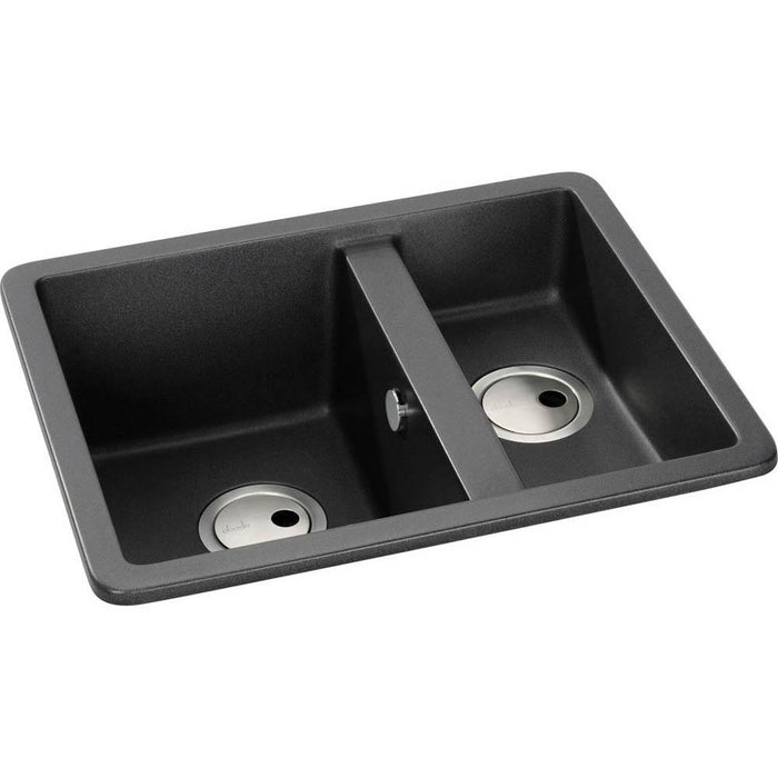Abode Matrix Sq GR15 1.5 Bowel Granite Inset/Undermount Sink Additional Image - 1