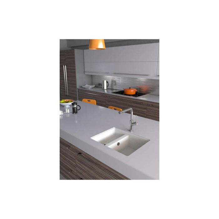 Abode Matrix Sq GR15 1.5 Bowel Granite Inset/Undermount Sink Additional Image - 2
