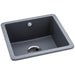 Abode Matrix Sq GR15 1 Bowel Granite Inset/Undermount Sink Additional Image - 5