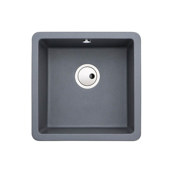 Abode Matrix Sq GR15 1 Bowel Granite Inset/Undermount Sink Additional Image - 4