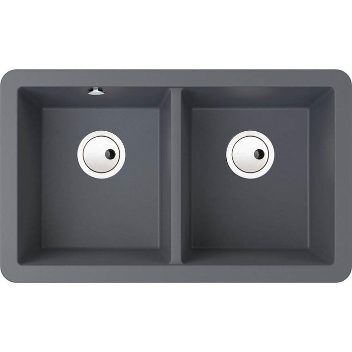 Abode Matrix Sq GR15 2 Bowel Granite Undermount Sink