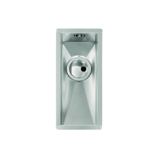 Abode Matrix R0 160mm Square 0.5B Undermount Sink - Stainless Steel