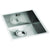Abode Matrix R0 340mm Square 1 Bowel Undermount Sink - Stainless Steel Additional Image - 1