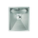 Abode Matrix R0 340mm Square 1 Bowel Undermount Sink - Stainless Steel