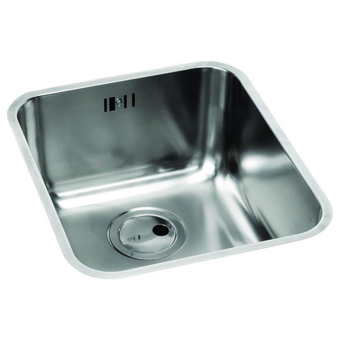 Abode Matrix R50 1 Bowel 340mm Undermount Sink - Stainless Steel Additional Image - 1