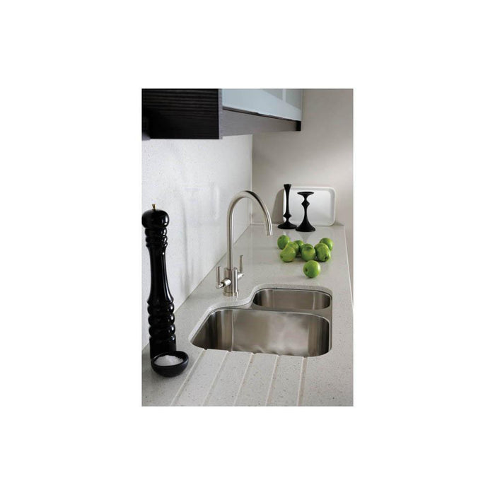 Abode Matrix R50 1.5 Bowel Undermount Sink - Stainless Steel Additional Image - 2