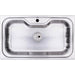Abode Matrix R50 XL 1 Bowel Undermount/Inset Sink - Stainless Steel