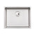 Abode Matrix R15 1 Bowel 500mm Undermount/Inset Sink - Stainless Steel