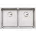 Abode Matrix R15 2 Bowel 700mm Undermount/Inset Sink - Stainless Steel