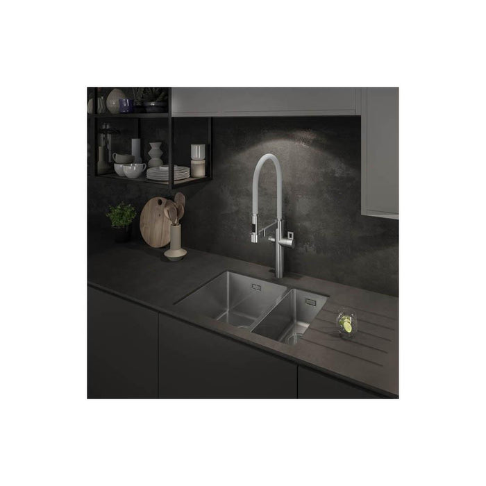 Abode Matrix R15 1.5 Bowel Undermount/Inset Sink - Stainless Steel Additional Image - 2