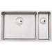 Abode Matrix R15 Large 1.5 Bowel Undermount/Inset Sink - Stainless Steel