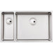 Abode Matrix R15 Large 1.5 Bowel Undermount/Inset Sink - Stainless Steel Additional Image - 2