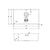 Abode Matrix R15 XL 1 Bowel Undermount/Inset Sink - Stainless Steel Additional Image - 2