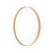 Glance Round Wall Mirror 660 - Natural Oak - Unbeatable Bathrooms