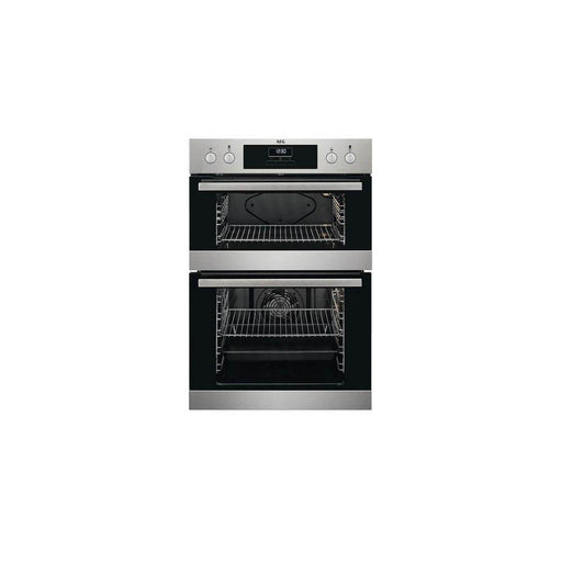AEG DEB331010M Built In Double Electric Oven - Stainless Steel