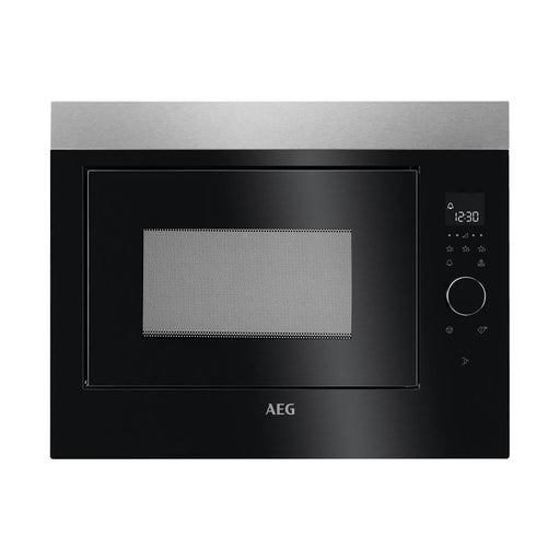 AEG MBE2658SEM Built In Microwave - Black & Stainless Steel