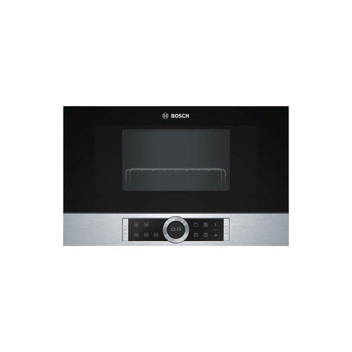 Bosch Serie 8 BEL634GS1B Stainless Steel Microwave and Grill