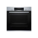 Bosch Serie 6 HRS538BS6B Built In Stainless Steel Single Electric Oven With Steam