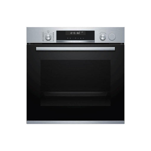 Bosch Serie 6 HRS578BS6B Built In Stainless Steel Single Pyrolytic Oven With Steam
