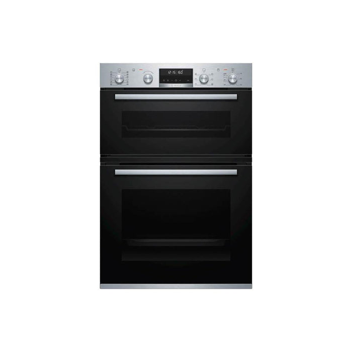 Bosch Serie 6 MBA5785S6B Stainless Steel Built In Double Pyrolytic Oven