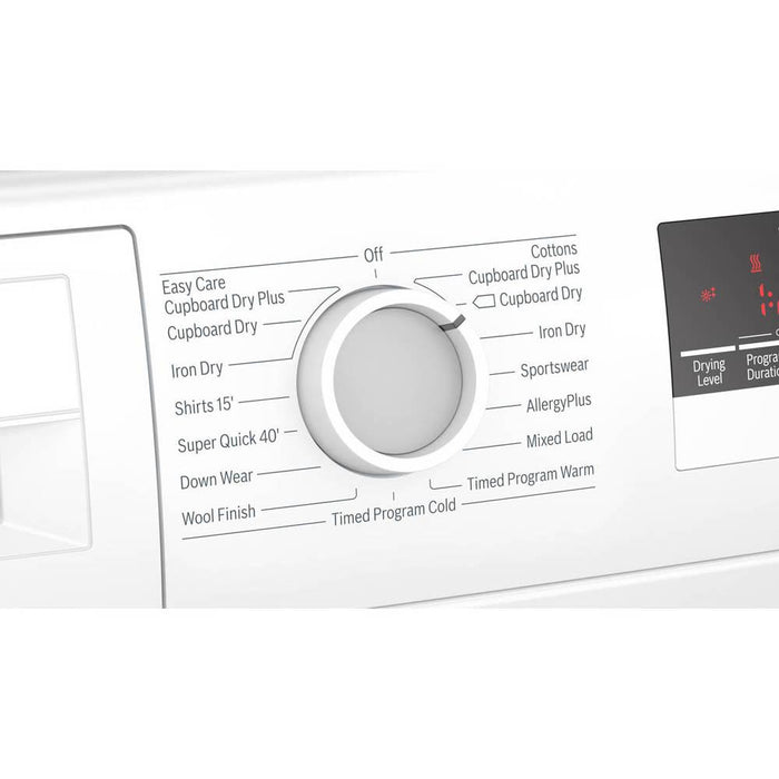 Bosch Serie 4 WTN85201GB White Free Standing 7kg Tumble DryerAdditional-Image-3