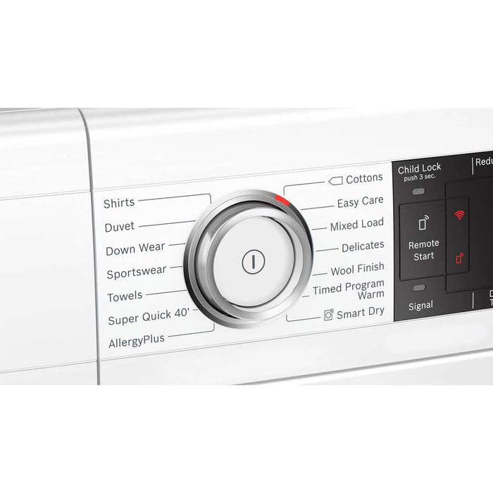 Bosch Serie 8 WTX88RH9GB White Free Standing 9kg Tumble DryerAdditional-Image-3
