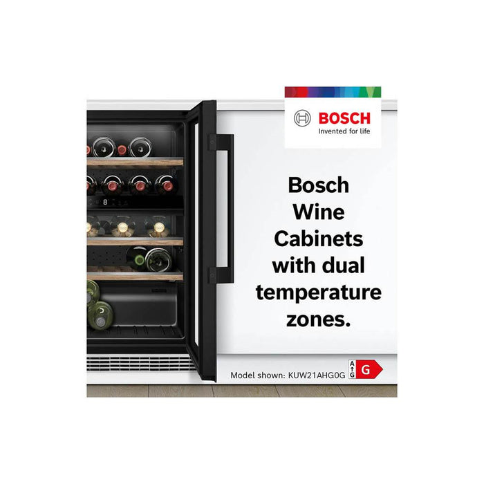 Bosch Serie 6 KUW21AHG0G Built Under Black 60cm Wine CoolerAdditional-Image-6