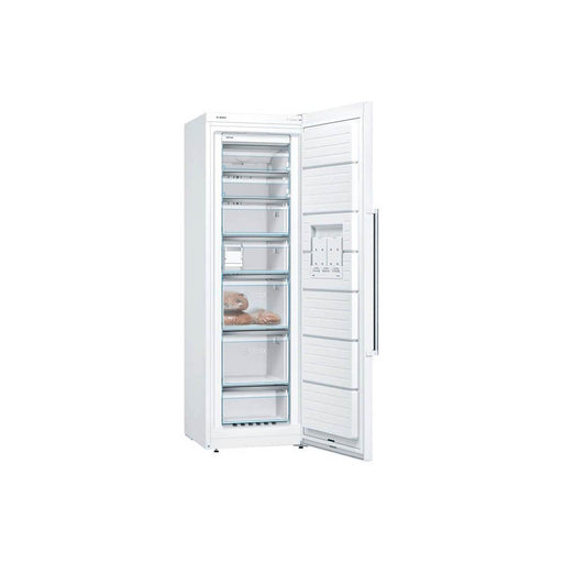 Bosch Serie 6 GSN36BWFV White Free Standing Frost Free Tall Freezer