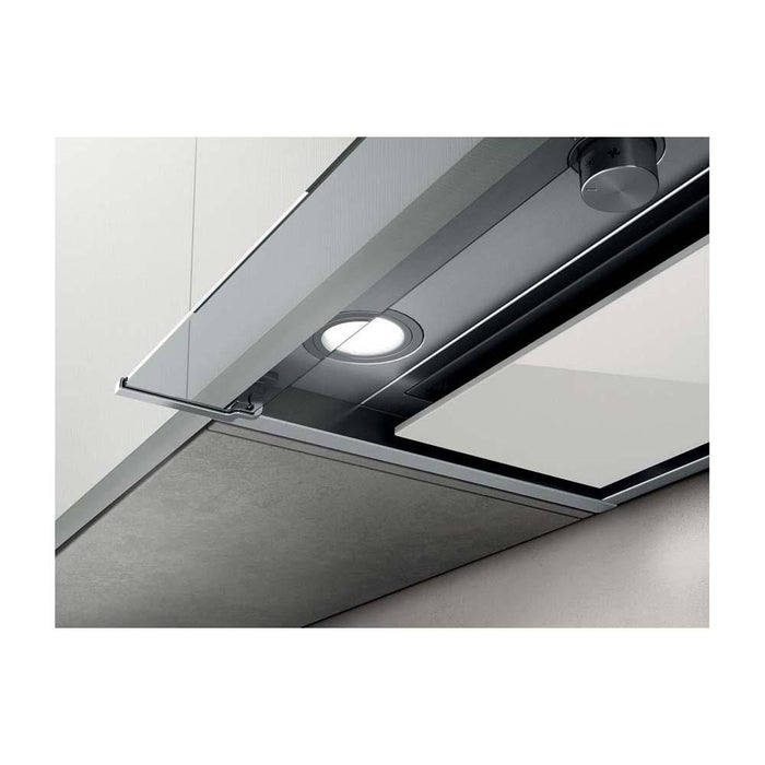 Elica Boxin HE Integrated Hood - Stainless Steel & White Glass Additional Image - 4