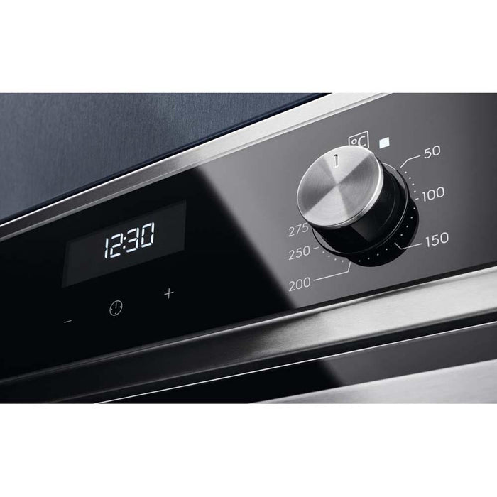 Electrolux KDFEC40UX Built Under Black & Stainless Steel Double Electric Oven Additional Image - 1