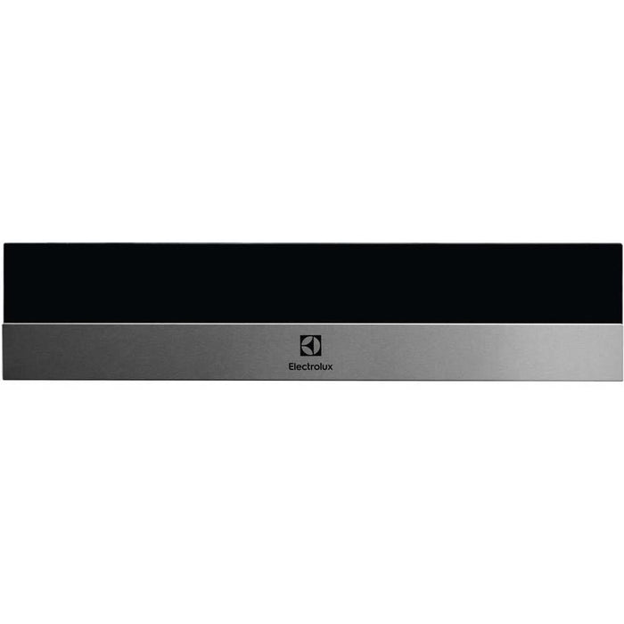 Electrolux EBD4X 14cm Black Glass and Stainless Steel Warming Drawer Additional Image - 1
