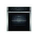 Neff N50 B5ACH7AH0B Stainless Steel Built In Single Slide and Hide Pyrolytic Oven
