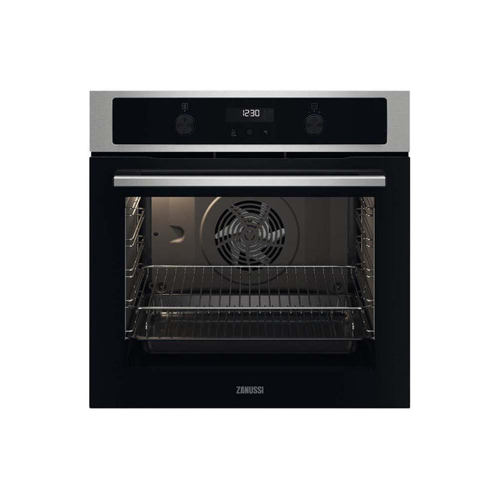 Zanussi ZOCND7X1 Built In Stainless Steel Single Electric Oven With PlusSteam