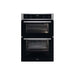 Zanussi ZKCNA4X1 Built In Double Stainless Steel Electric Oven