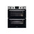 Zanussi ZPHNL3X1 Built Under Double Stainless Steel Electric Oven