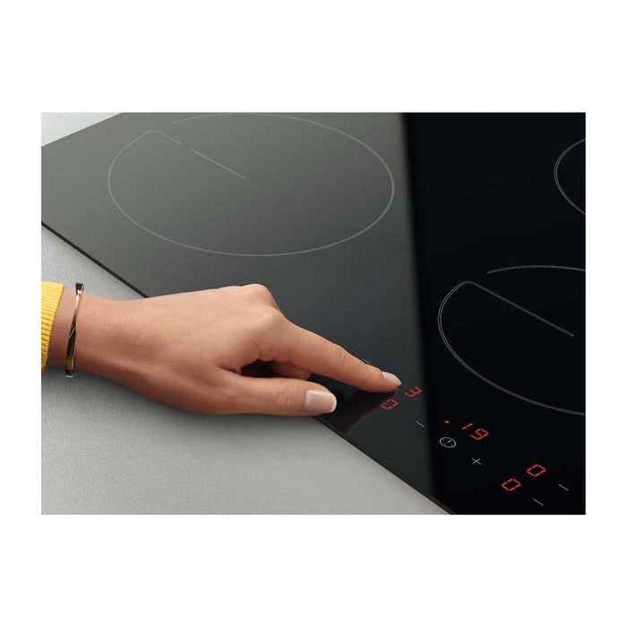 Zanussi ZHRN883K 80cm Black Electric Hob Additional Image - 2