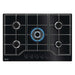 Zanussi ZGGN755K 75cm Black Gas on Glass Hob