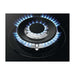 Zanussi ZGGN755K 75cm Black Gas on Glass Hob Additional Image - 3