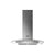 Zanussi ZHC92352X 90cm Stainless Steel Curved Glass Chimney Hood