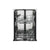 Zanussi ZSLN1211 Fully Integrated 9 Place Slimline Dishwasher Additional Image - 1