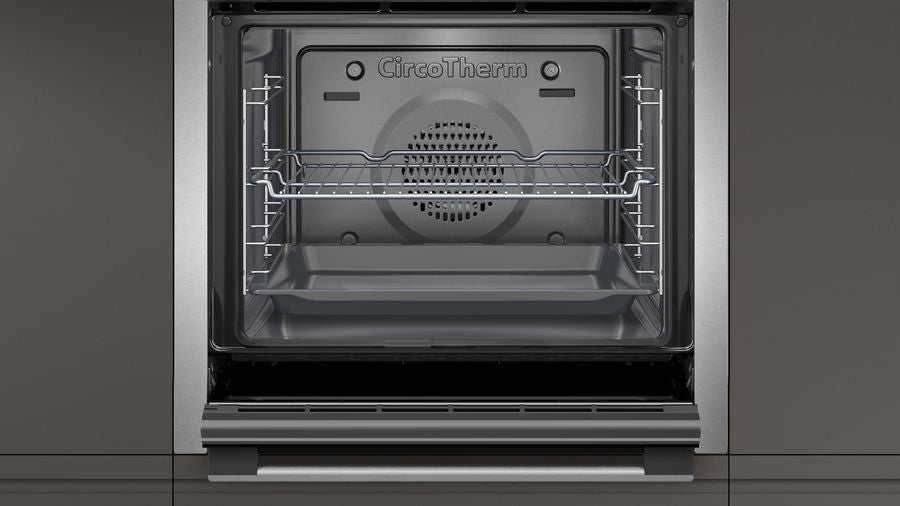 Neff N50 B6ACH7AN0A Stainless Steel Built In Single Slide and Hide Pyrolytic Oven
